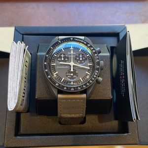 Swatch x Omega Mission to Mercury watch with 2 extra watch straps